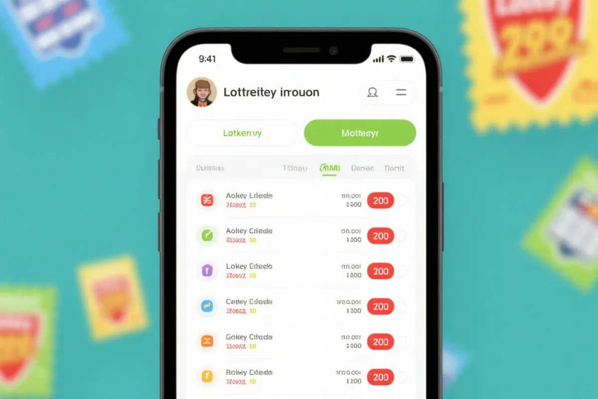 开奖查询界面预览